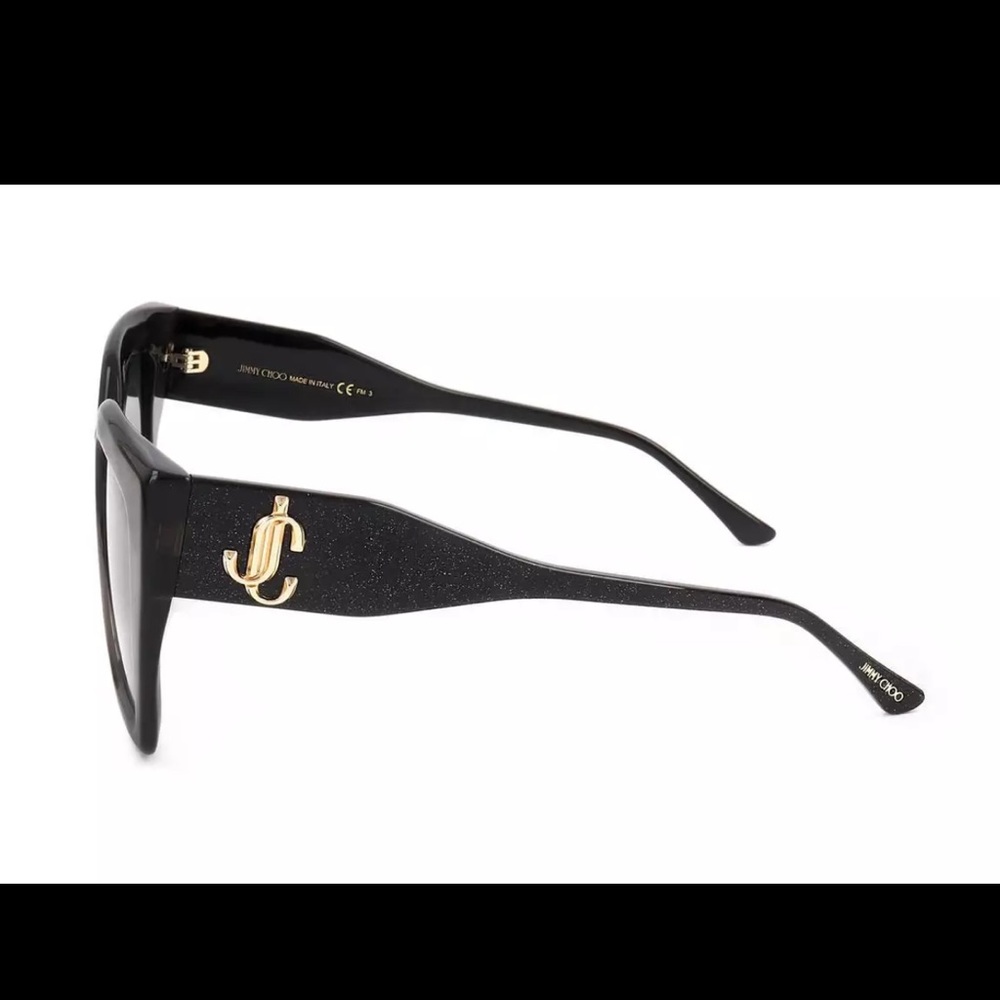 SOLD❤️✨JIMMY CHOOSE Eleni glittery sunglasses 🖤 - Picture 12 of 16